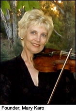 San Diego Festival Music Founder, Mary Karo